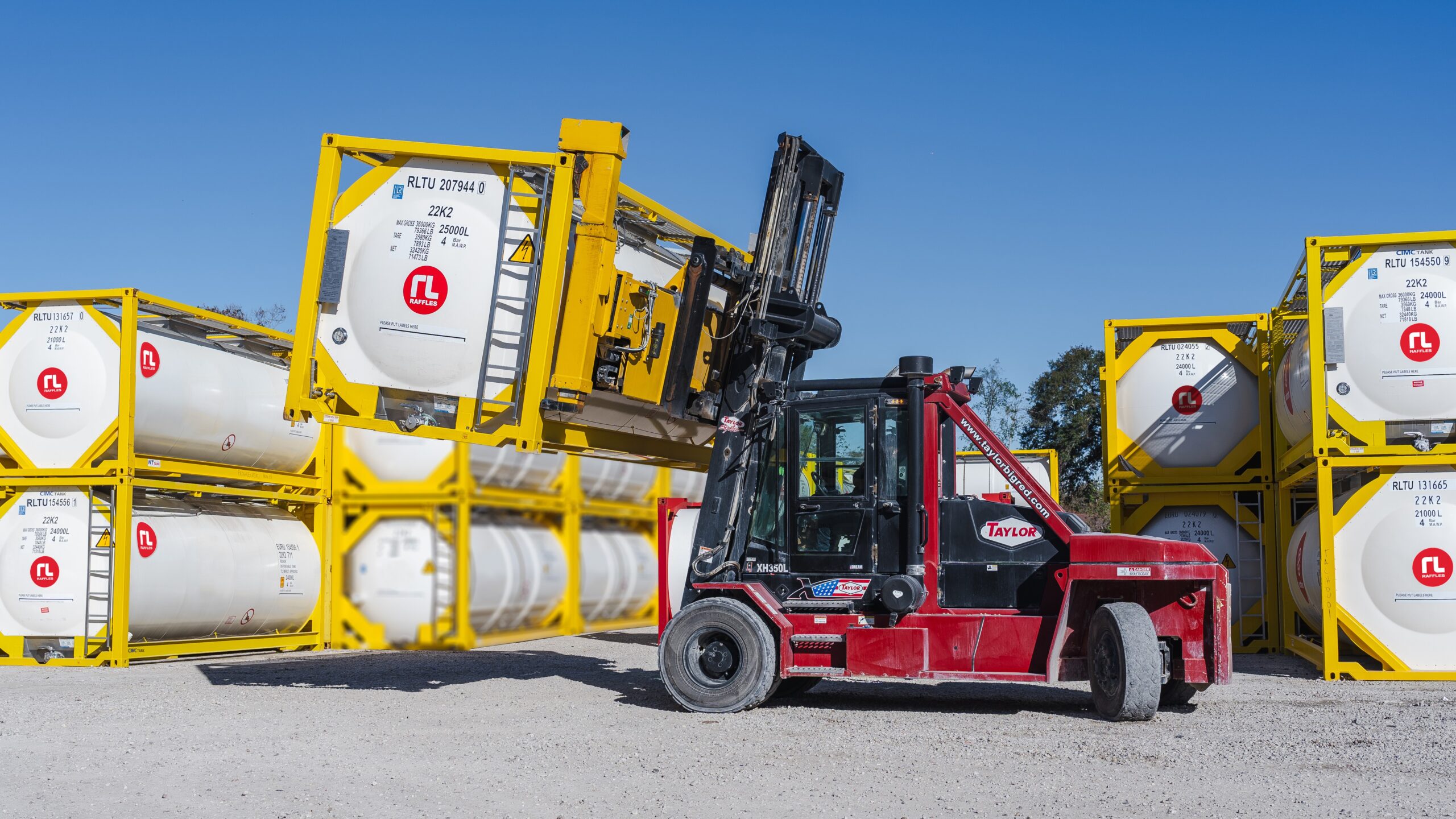 fleet Tank container 25000 Liter with lift - raffles lease