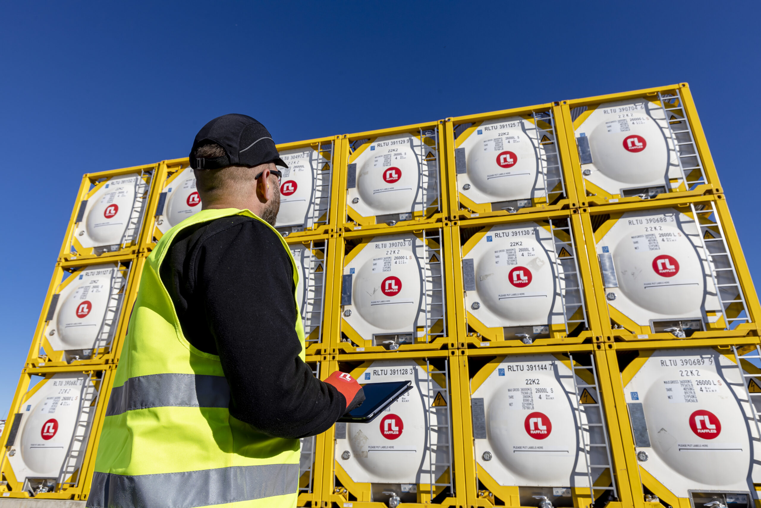raffles lease tank container fleet