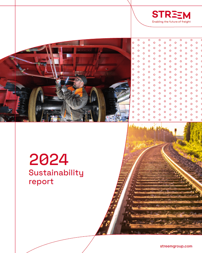 Raffles lease - Sustainability report 2024 (Streem group) contenair leasing