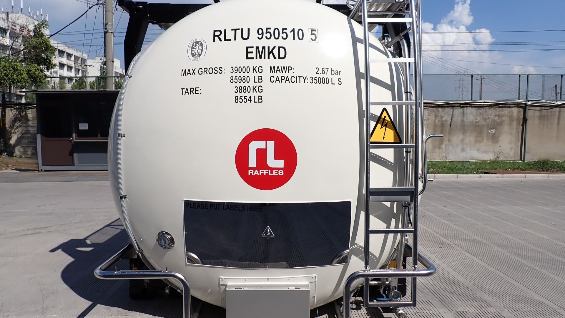 SWAP BODY 35 CBM LIGHT WEIGHT CONTAINER - (REAR)