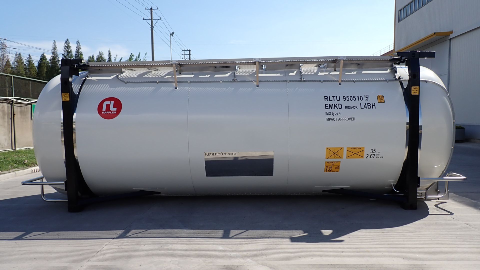 SWAP BODY 35 CBM LIGHT WEIGHT CONTAINER - (SIDE)